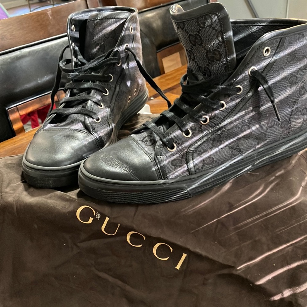 Gucci high top sneakers
